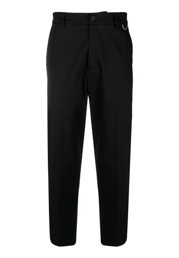 Low Brand Pantaloni dritti crop - Nero