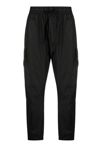 Low Brand straight-leg cropped trousers - Nero