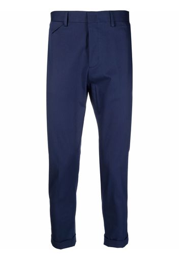 Low Brand cropped tailored trousers - Blu