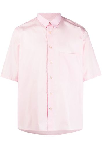 Low Brand graphic-print pocket shirt - Rosa