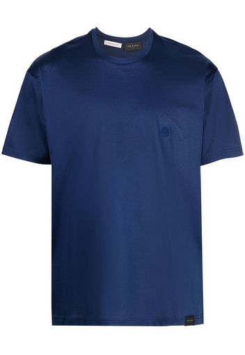 Low Brand T-shirt con ricamo - Blu