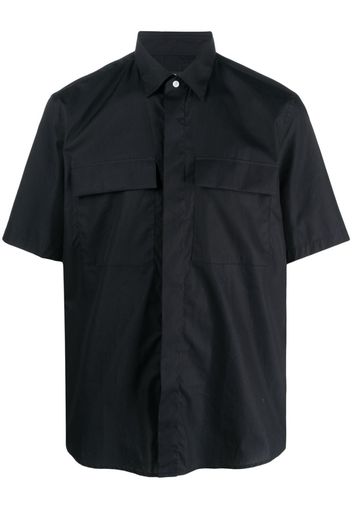 Low Brand flap-pockets cotton shirt - Nero