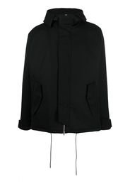 Low Brand Parka con cappuccio - Nero