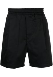 Low Brand contrast-stripe running shorts - Nero