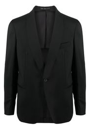 Low Brand shawl-lapel wool blazer - Nero