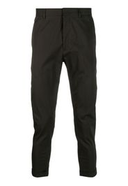 Low Brand mid-rise tapered trousers - Verde