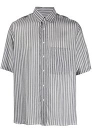 Low Brand Camicia a righe - Grigio