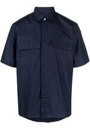 Low Brand short-sleeve utility shirt - Blu