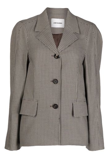 Low Classic Blazer oversize a quadri - Multicolore