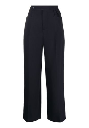 Low Classic Pantaloni a gamba ampia - Blu