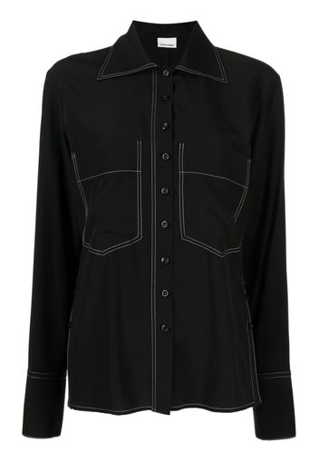 Low Classic long sleeved shirt - Nero