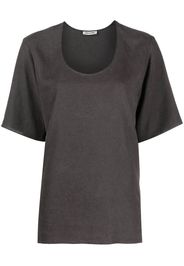 Low Classic scoop-neck short-sleeve T-shirt - Grigio