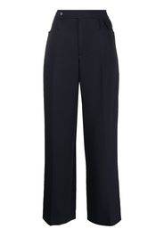 Low Classic Pantaloni a gamba ampia - Blu