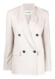 Low Classic double-breasted wool blazer - Toni neutri