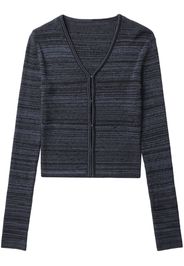 Low Classic Cardigan con scollo a V - Blu