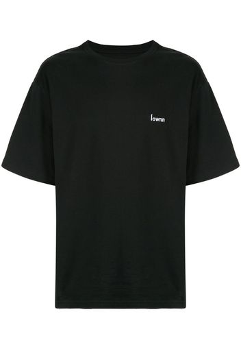 oversized front logo T-shirt