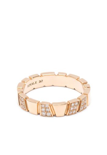 Loyal.e Paris 18kt rose gold Ride & Love diamond ring - Oro