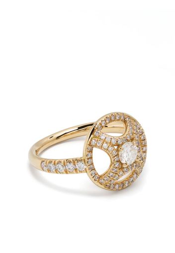 Loyal.e Paris 18kt yellow gold Perpétuel diamond ring - Oro