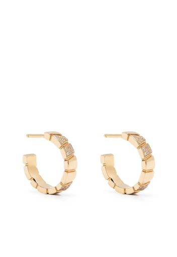 Loyal.e Paris 18kt recycled gold Ride & Love hoop earrings - Oro