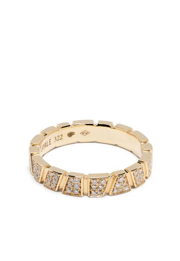 Loyal.e Paris Anello Ride & Love in oro giallo 18kt con diamanti