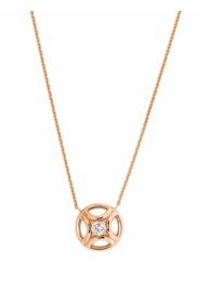 Loyal.e Paris Collana con pendente Perpétuel.le in oro rosa 18kt con diamanti