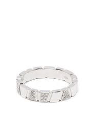 Loyal.e Paris 18kt white gold Ride & Love diamond ring - Argento