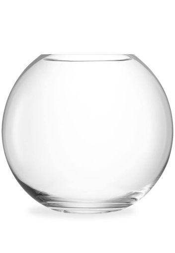 Globe large glass vase