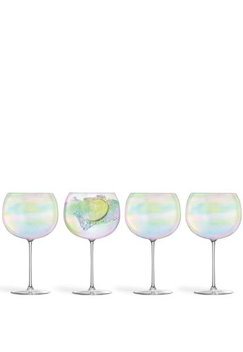 LSA International Bubble balloon glass set - Bianco