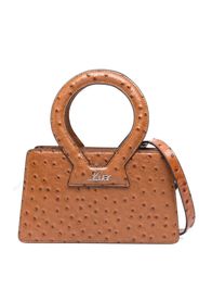 LUAR Ana leather shoulder bag - Marrone