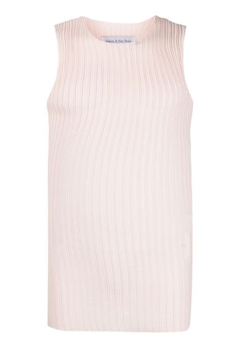 Ludovic de Saint Sernin pleated tank top - Rosa