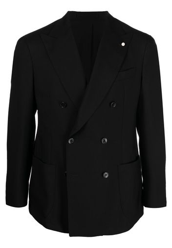 LUIGI BIANCHI MANTOVA Blazer monopetto - Nero