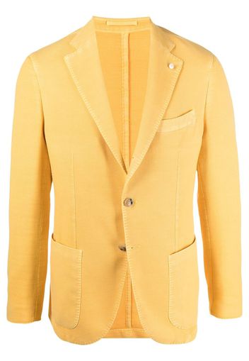 LUIGI BIANCHI MANTOVA Blazer monopetto - Giallo