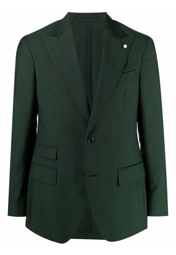 LUIGI BIANCHI MANTOVA single-breasted suit jacket - Verde