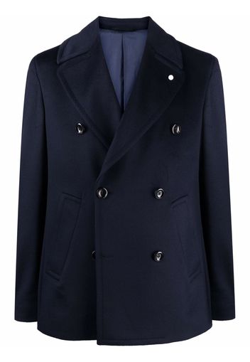 LUIGI BIANCHI MANTOVA Blazer sartoriale doppiopetto - Blu