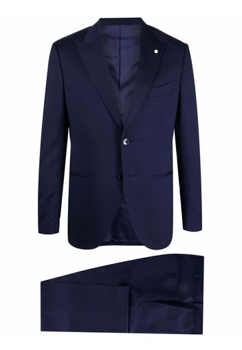 LUIGI BIANCHI MANTOVA two-piece tailored suit - Blu