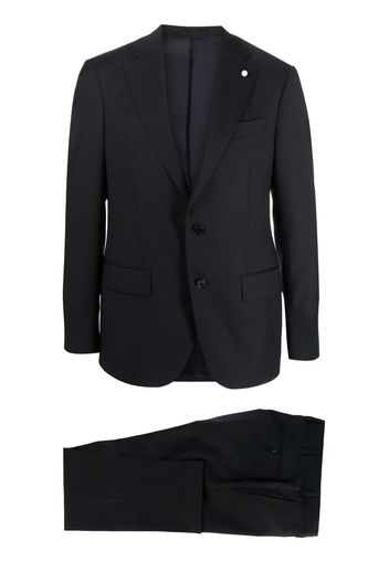 LUIGI BIANCHI MANTOVA single-breasted suit - Blu