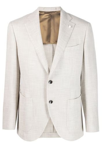 LUIGI BIANCHI MANTOVA Blazer monopetto - Toni neutri