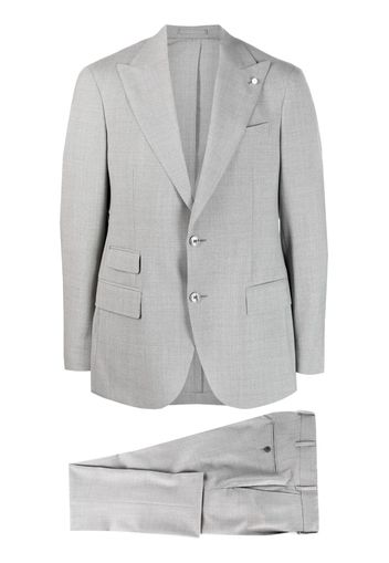 LUIGI BIANCHI MANTOVA single-breasted suit - Grigio