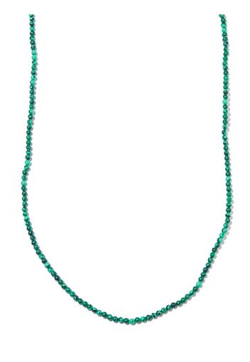 Luis Morais LUIS 14K YG CROSS TOGLE GRN MALACHITE 24 - Oro