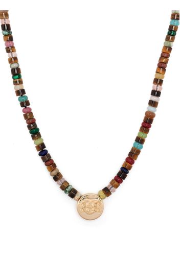 LUIS MORAIS Collana Shield Pendant in oro giallo 14kt - Multicolore