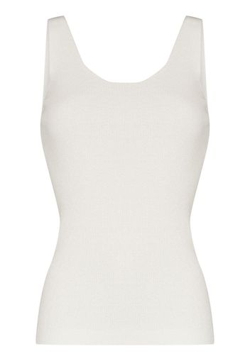 LVIR long ribbed tank top - Bianco