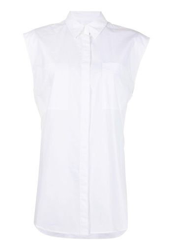 LVIR Camicia smanicata - Bianco