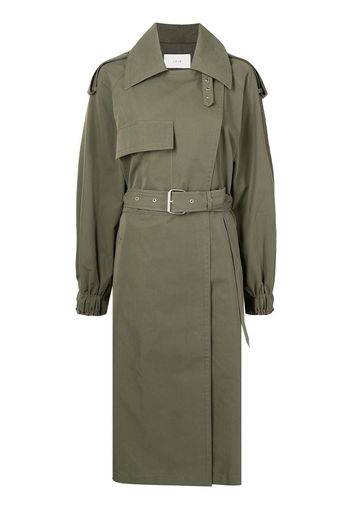 LVIR Trench con cintura - Verde