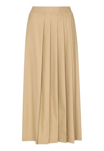 LVIR pleated midi skirt - Toni neutri