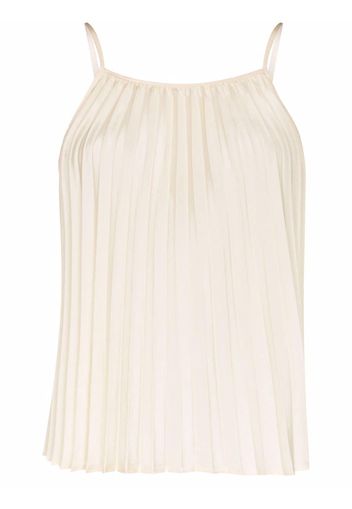 LVIR pleated tank top - Toni neutri