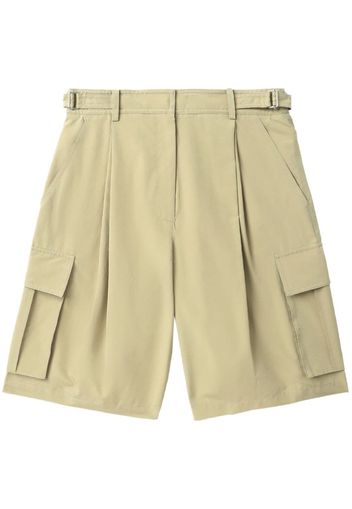 LVIR cargo knee-length shorts - Verde