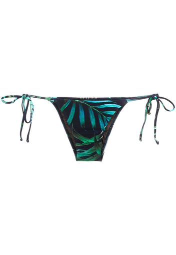 Thai tropical print bikini bottoms