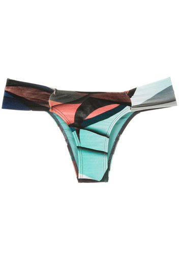 Slip bikini Ritz con stampa