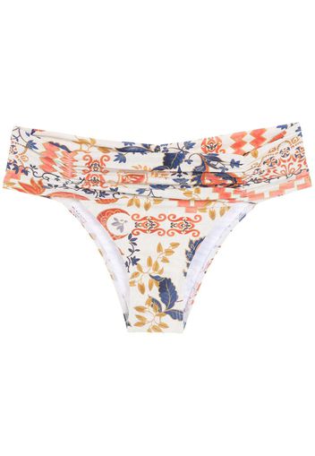 Lygia & Nanny Slip bikini con arricciature Jasper - Toni neutri