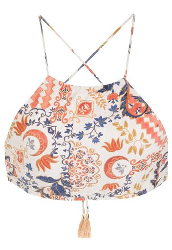 Lygia & Nanny Bikini Ilana con stampa paisley - Toni neutri